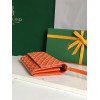 Goyard Varenne Monogram Canvas Orange Wallet