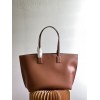 Burberry large brown tote shopping bag