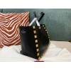 Valentino Stud tote black shopping bag