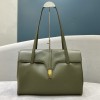 Celine Large Soft 16 bag in Green Smooth Calfskin