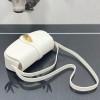 Celine shoulder leather white 18cm bag
