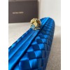 Bottega Veneta Blue Knot Clutch Bag
