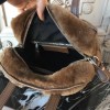 Balenciaga Bazar Shearling Shopper