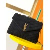 YSL Loulou Bag Y-Quilted suede large bag