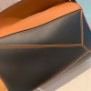 Loewe Brown Smooth Small Puzzle Bag