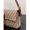 Fendi Baguette 1997 Beige split leather bag