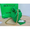 Bottega Veneta Mini Jodie Chain Hobo Green Woven Bag