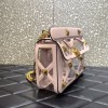 VALENTINO Garavani Stud pink nylon bag