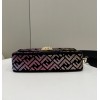 FENDI Baguette Medium colorful leather bag