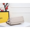 FENDI Peekaboo white tote bag