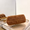 FENDI First Small Sheepskin brown leather bag | 8BP129