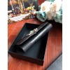 D&G calfskin crystal DG logo patch black handbag