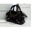 Balenciaga black cagole XS handle bag