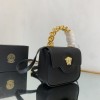 Versace La Medusa black mini bag