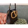 Valentino V logo bucket black 20cm