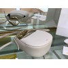 Chloe kiss purse in small grain calfskin white