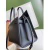 Burberry Leather Title Tote Bag