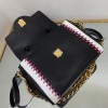 Versace LA MEDUSA small black hand bag