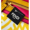 Fendi BAGUETTE 1997 yellow glazed canvas bag