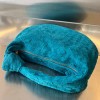 Bottega Veneta Large Ladies Jodie Hobo Blue Suede Bag