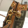 Fendi MON TRESOR brown leather bag