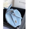 Givency Medium Antigona Soft Bag In Blue Leather