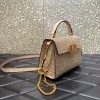 Valentino Vsling Krystal pink hand bag