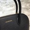 Balenciaga Ville Top Handle Mini Bag Black/ Yellow
