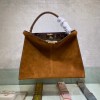 Fendi Peekaboo in brown leather 42cm