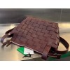 Bottega Veneta Red Bowling Cassette bag