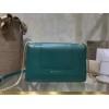 Bvlgari Serpenti Forever Calf Leather Flap Cover Crossbody Bag 38065