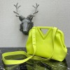 Bottega Veneta top handle bag in yellow