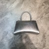 Balenciaga mini hourglass silver 23cm