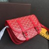 Goyard Belvedere PM Red Leather Bag