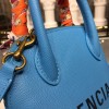 BALENCIAGA VILLE TOP HANDLE XXS BLUE BAG