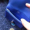 Hermes Dogon passport blue