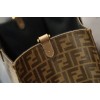 2019 Fendi FF shopping bag brown