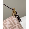 Fendi Baguette 1997 Beige FF wool bag