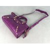 Balenciaga motorcycle bag Purple