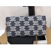 Celine Triomphe clutch bag