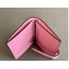 Hermes pink wallet