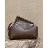 Fendi First Bag Crocodile Brown 32cm