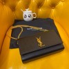 YSL Monogram Kate Black Gold 24cm Bag