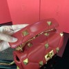 Valentino Garavani Roman Stud Red Bag 25cm