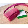 Bottega Veneta Mini Cassette Pink Leather Bag