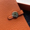 Hermes Dogon passport orange