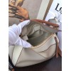 Loewe Brown / White Smooth Small Puzzle Bag