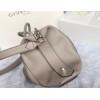 Givency Medium Antigona Soft Bag In Gray Leather