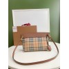 Burberry Small Vintage Society Brown Bag