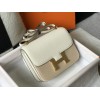 Hermes Constance 24 White Epsom Gold Bag